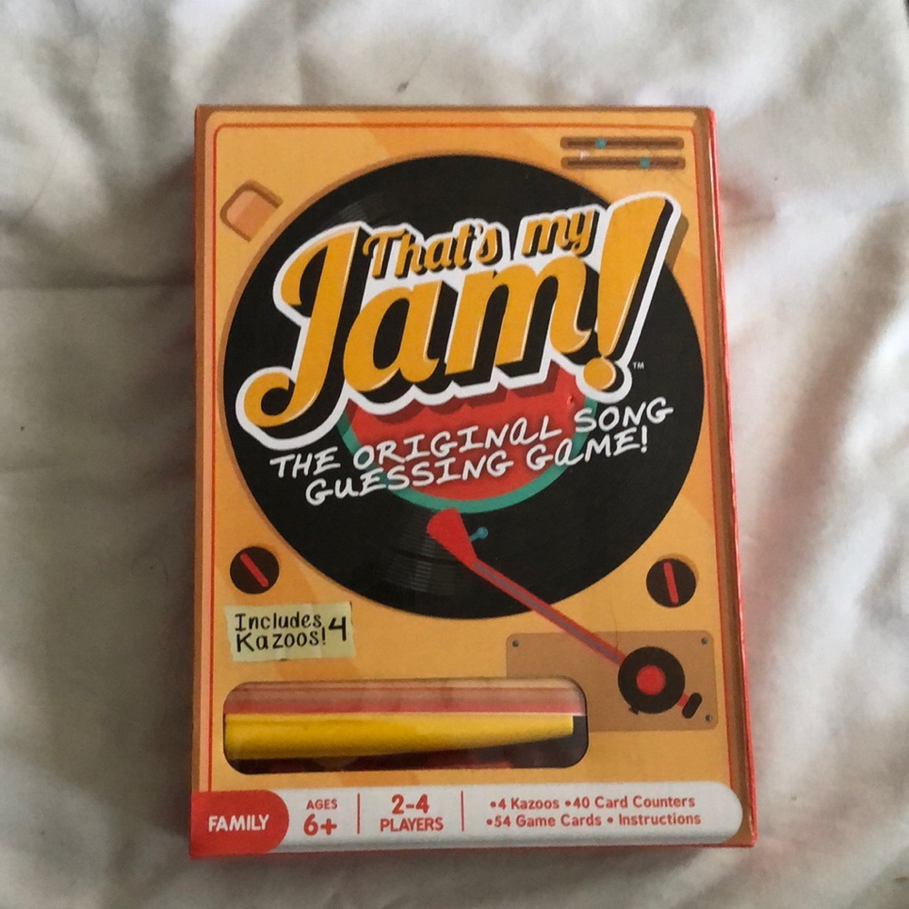 That's My Jam! Song Guessing Game - Orange